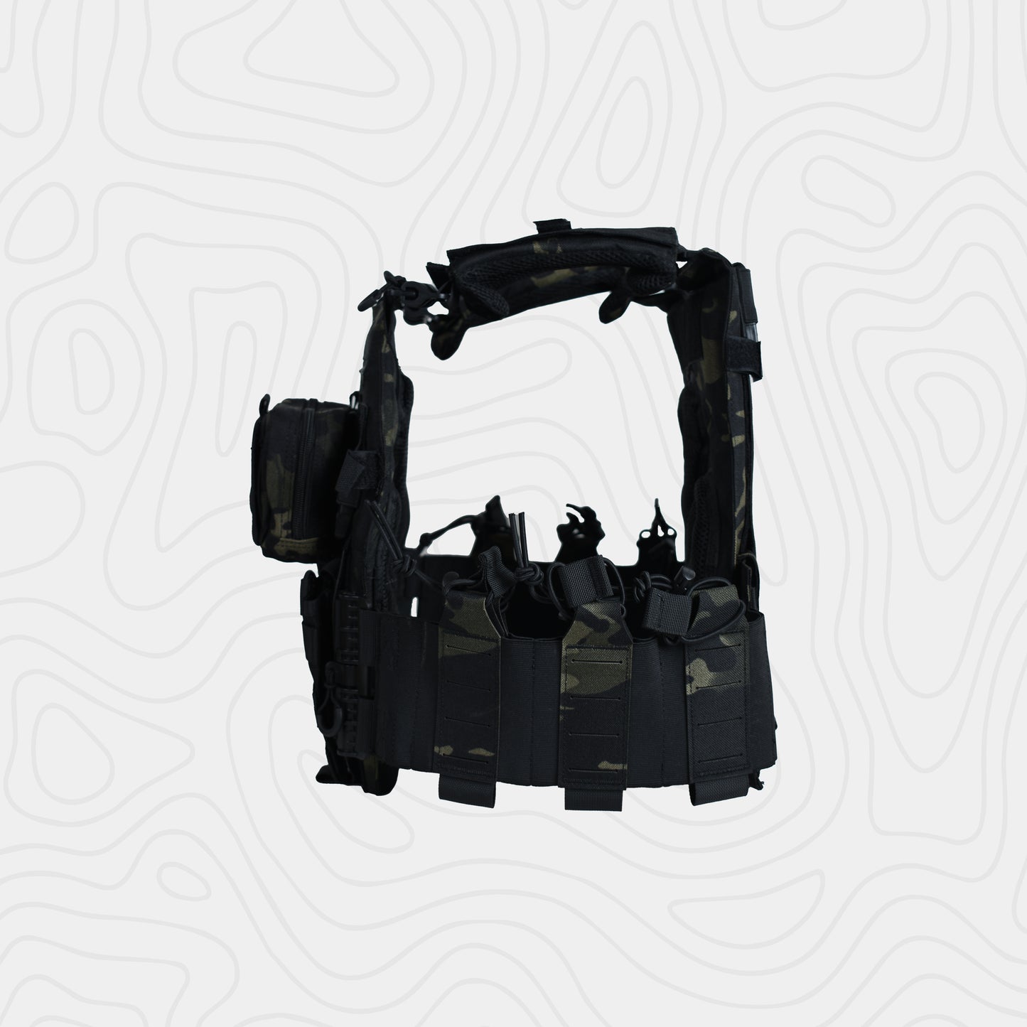 Camou Black - مرقط اسود