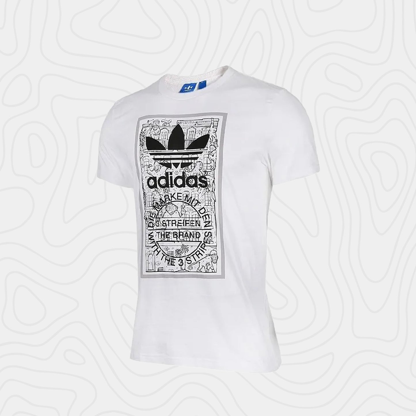 Adidas 3 Stripes Tee