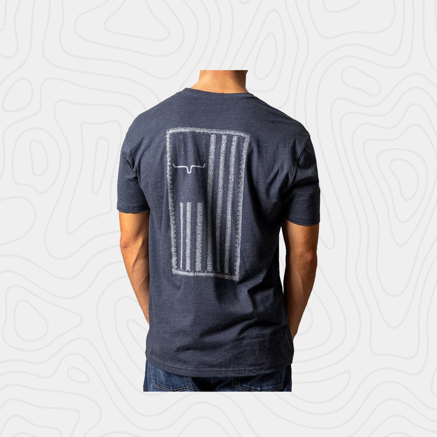 Kimes Ranch Midnight Navy Patched Tee