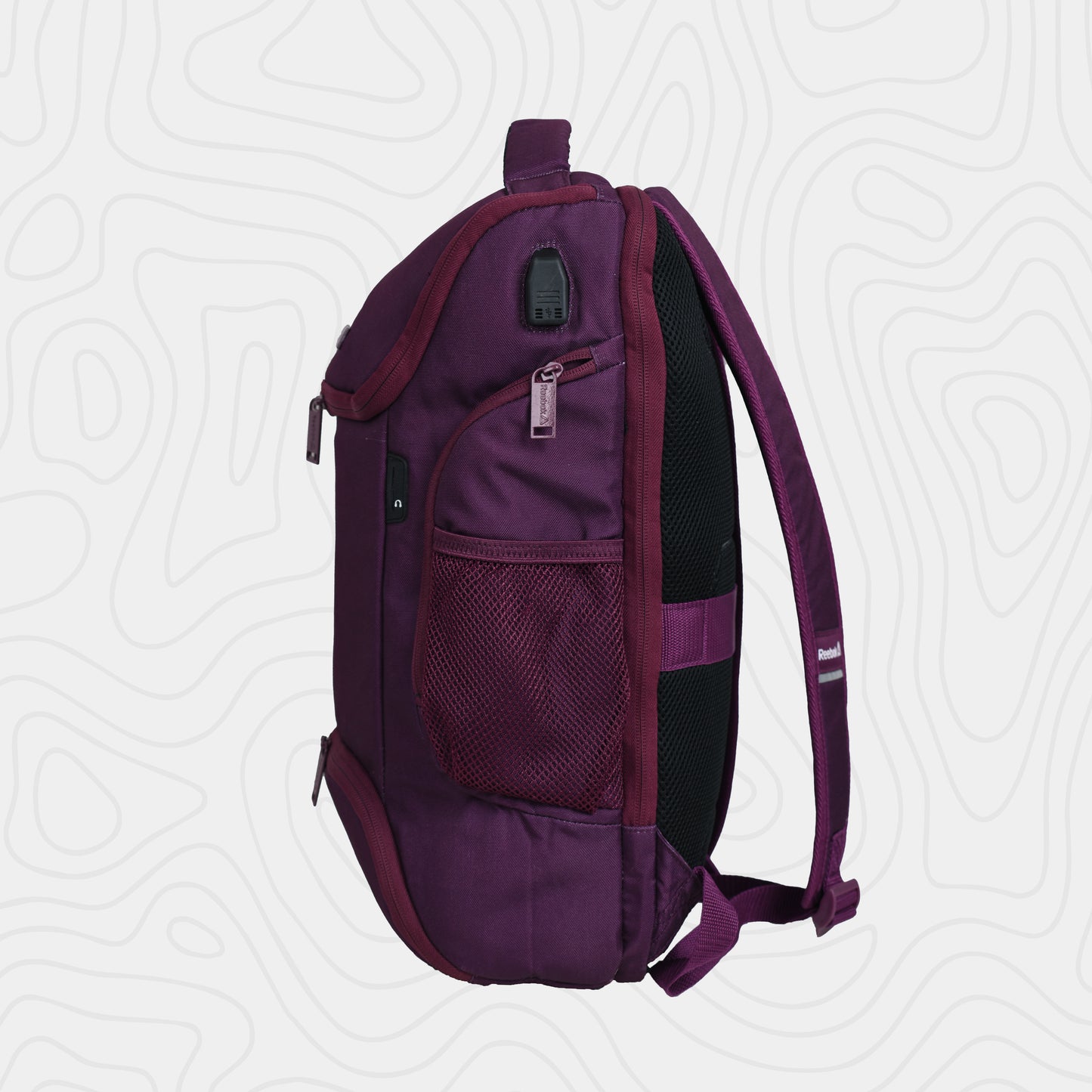 Reebok Nolan Tech USB Laptop Backpack