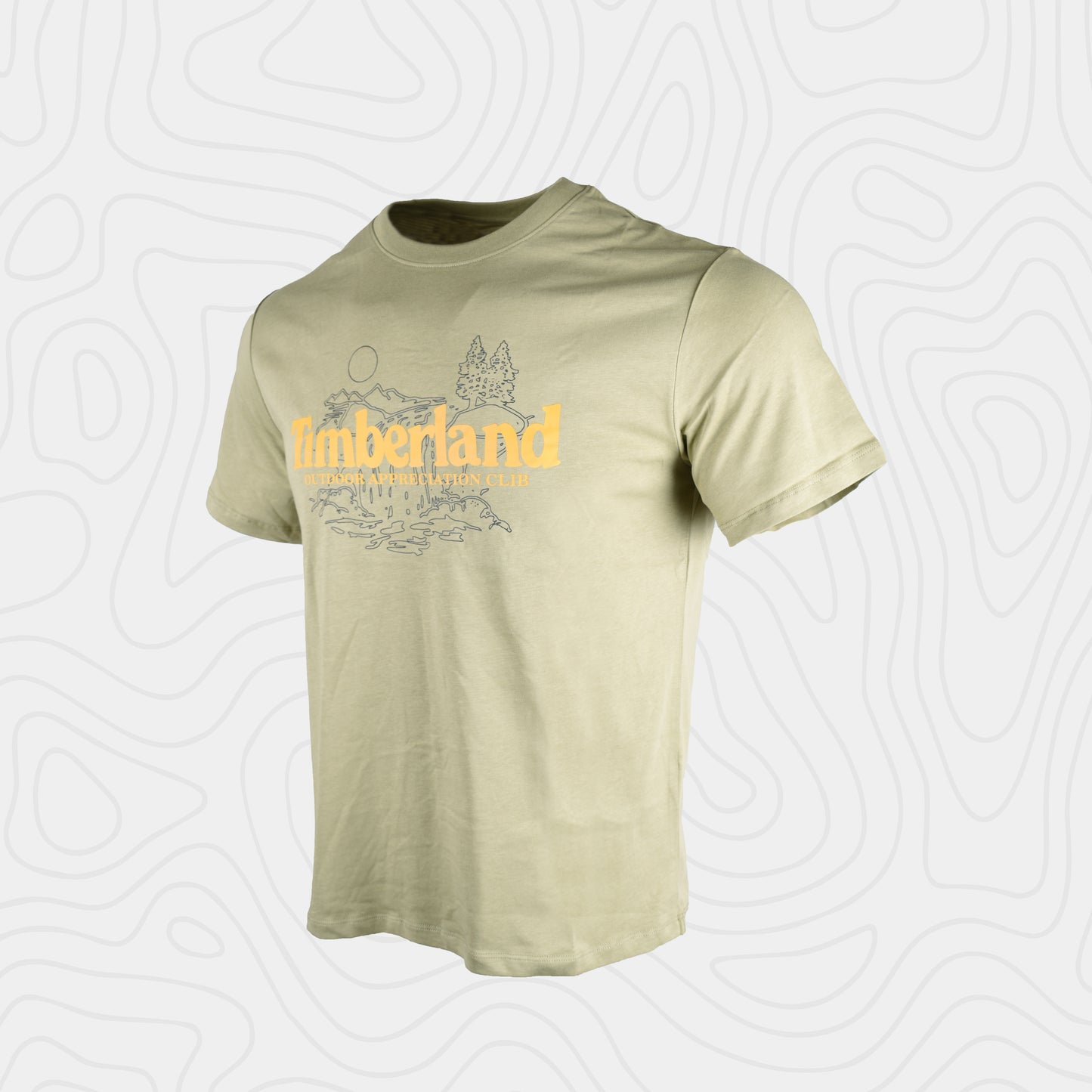 Timberland Hombre Nature Logo Verde Tee