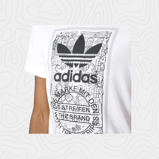 Adidas 3 Stripes Tee