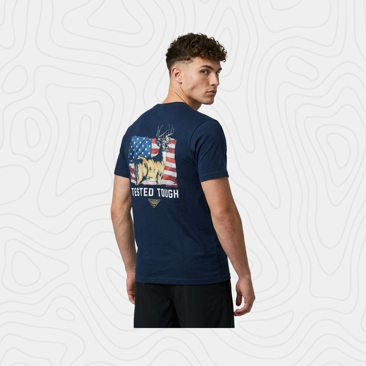 Columbia American Deer Tee
