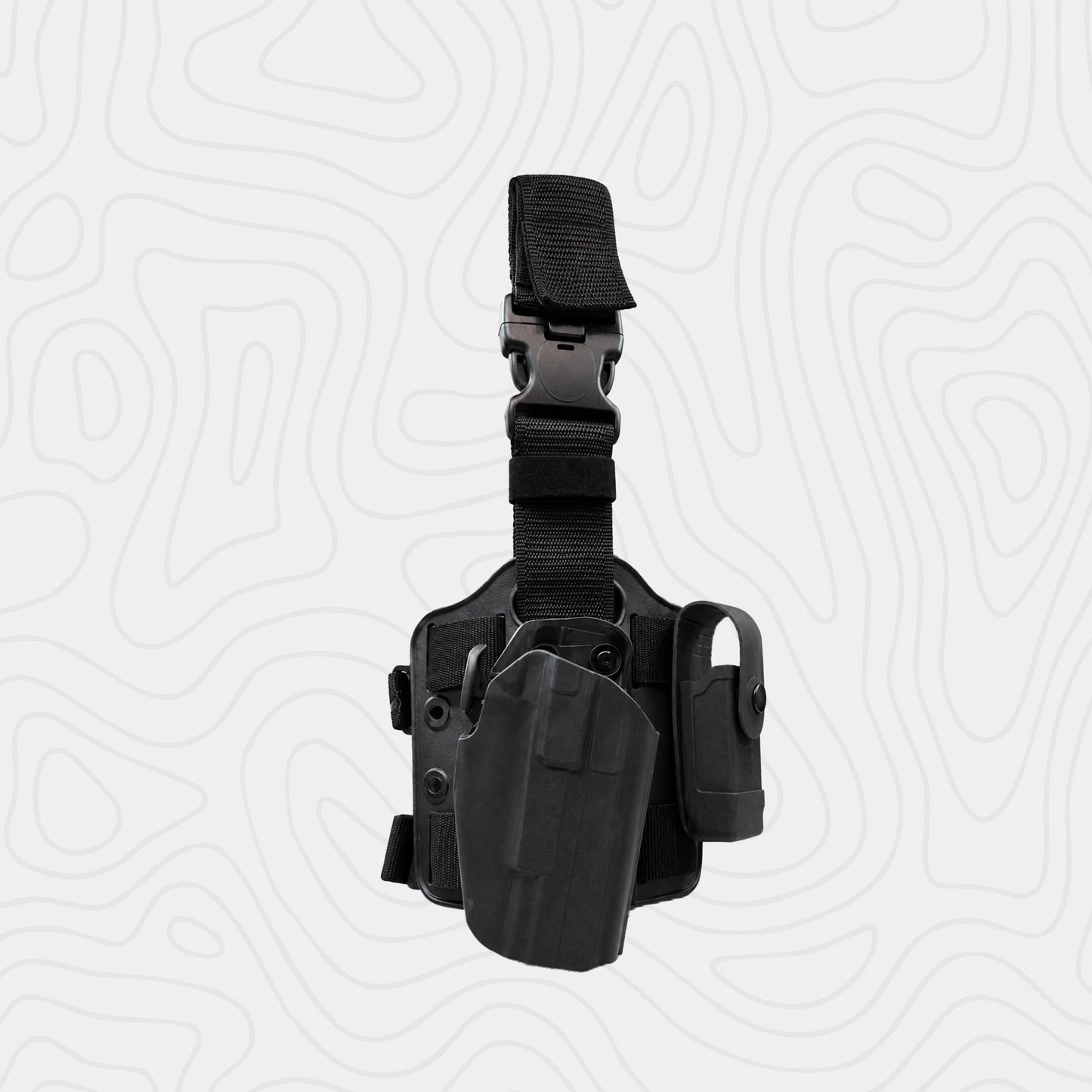 Patriot Universal Leg Holster With Mag Pouch