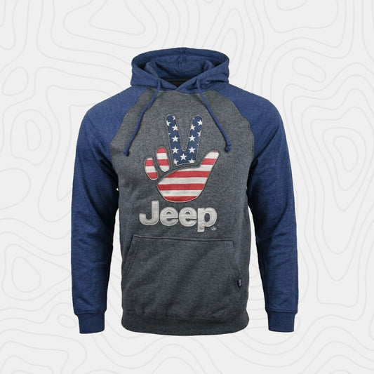 Jeep American Wave Hooded Sweatshirt