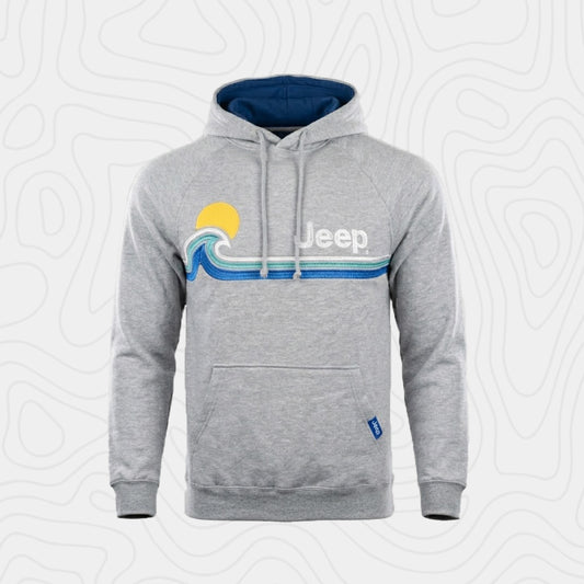 Jeep Ocean Wave Accent Hoodie