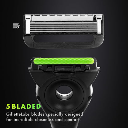 Gillette Labs Razor Black and Gold Edition