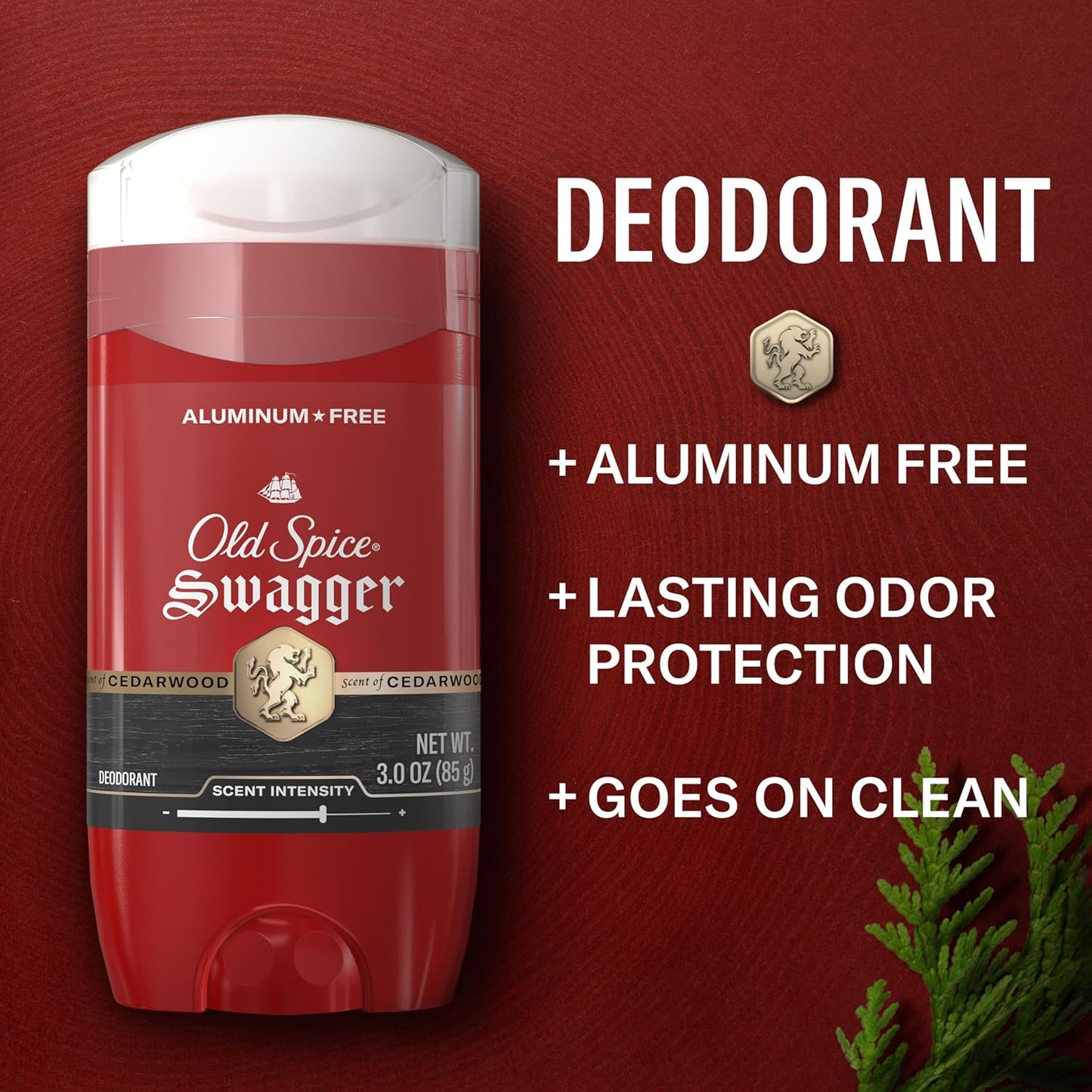 Old Spice Swagger Cedarwood Deodorant Stick