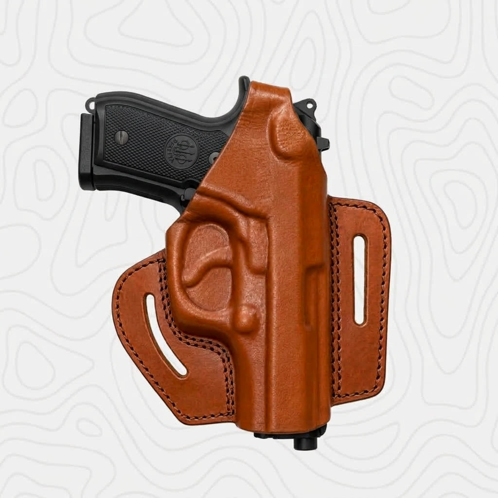 Defender OWB Genuine Leather Beretta Holster