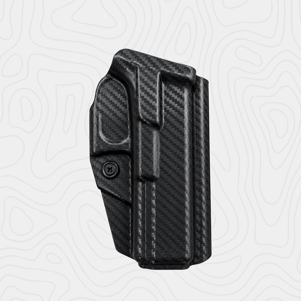 BlueTac OWB Carbon Fiber Quick Draw & Belt Clip Glock Holster