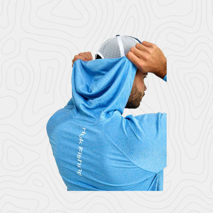 Huk Pursuit Vented Hooded Shirt
