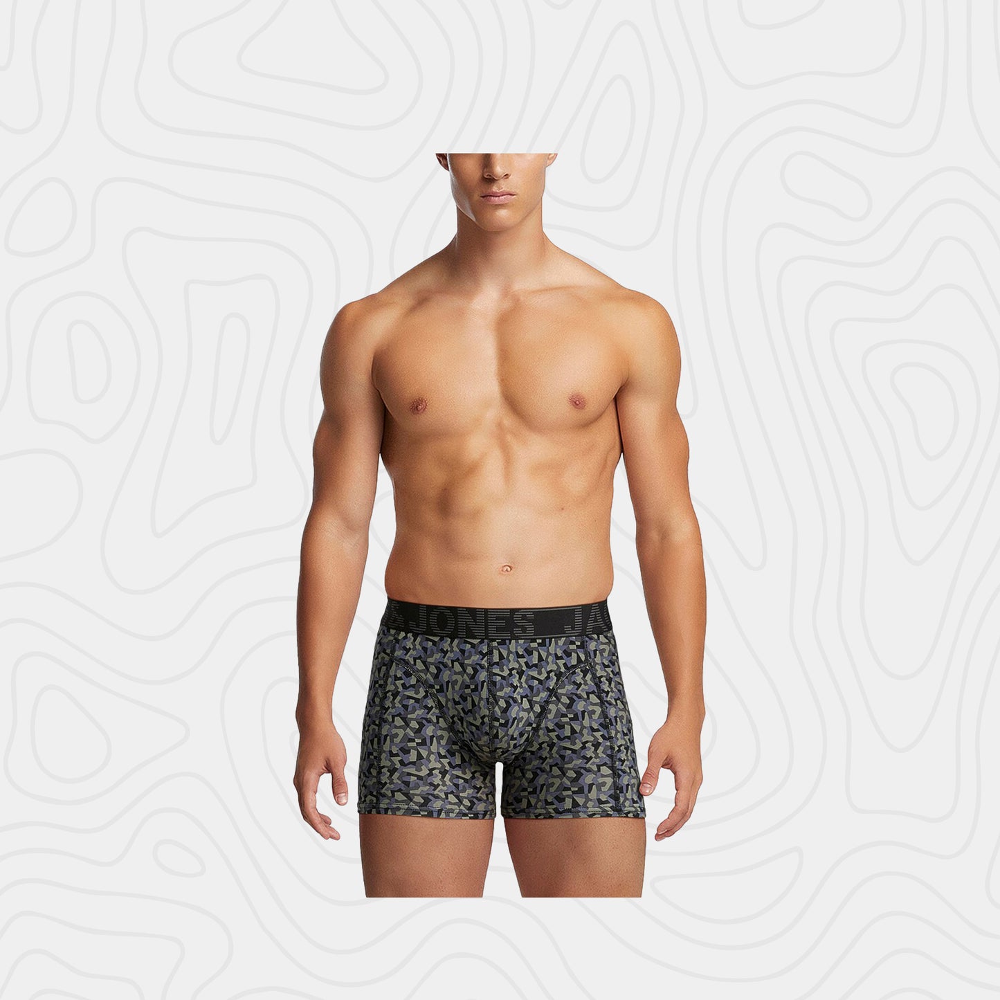 Jack & Jones Camouflage Danny Trunk