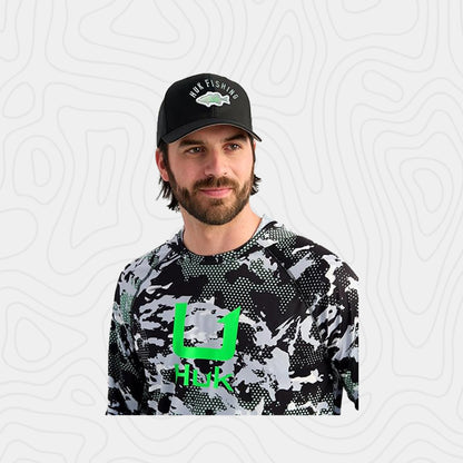 Huk Kc Scott Patterned Pursuit Hoodie