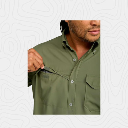 Huk Tide Point Solid Shirt