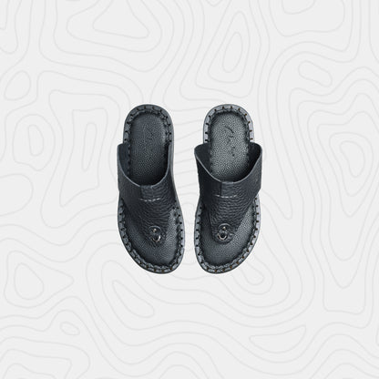 Clarks Open Toe Leather Slipper