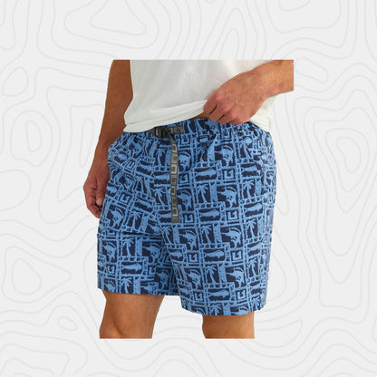 Huk Creekbed Printed Water Short