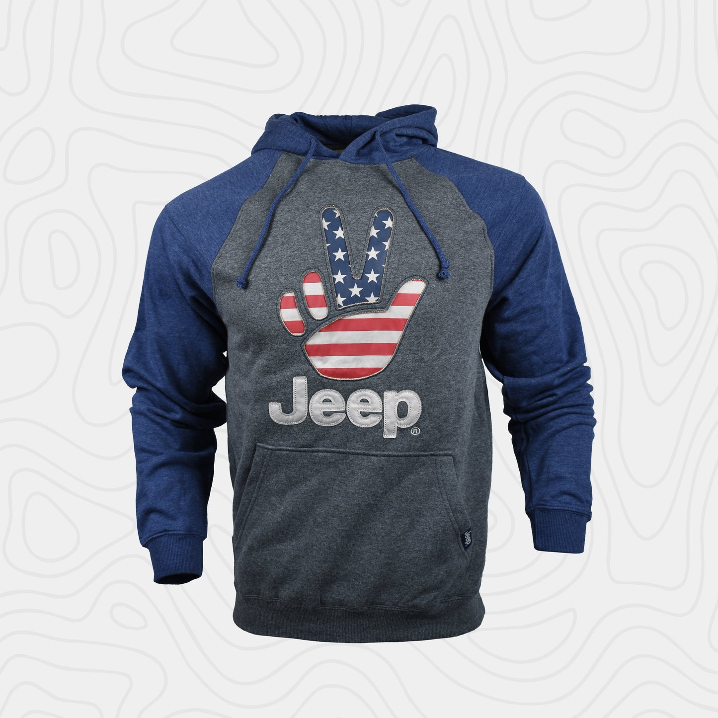 Jeep American Wave Hooded Sweatshirt