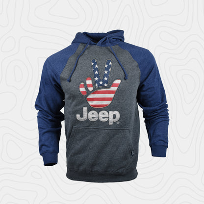 Jeep American Wave Hooded Sweatshirt
