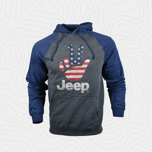 Jeep American Wave Hooded Sweatshirt