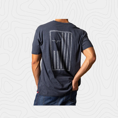 Kimes Ranch Midnight Navy Patched Tee