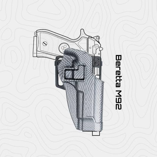 Emersongear CQC Beretta M92 Carbon Fibre Holster