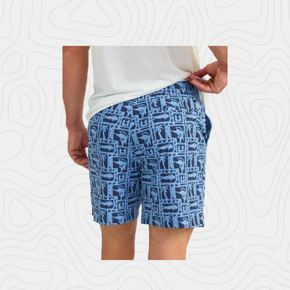Huk Creekbed Printed Water Short
