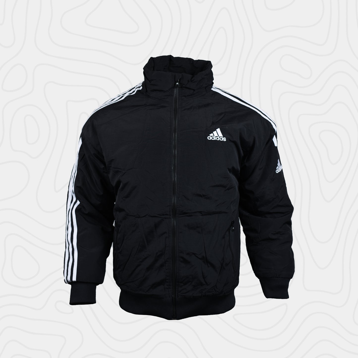 Adidas 3 Stripe Jacket