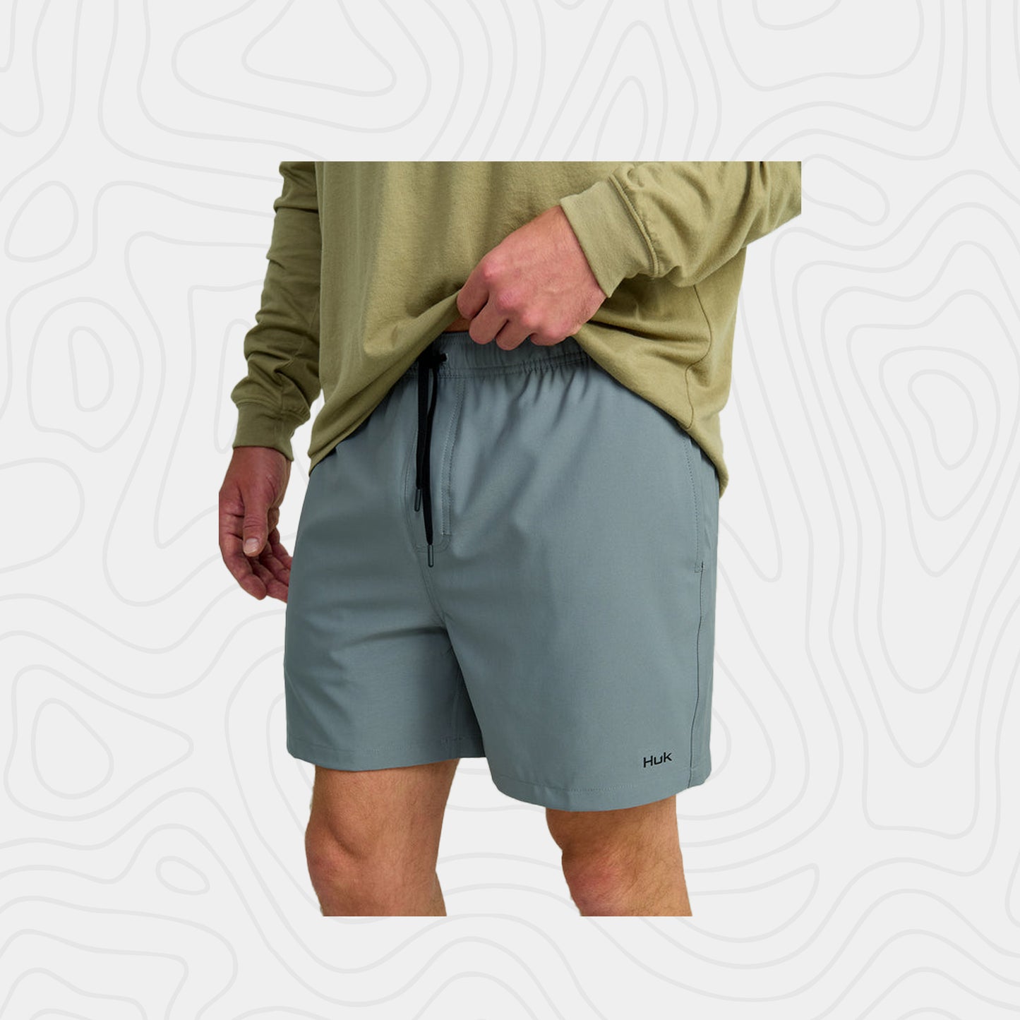 Huk Pursuit Volley Swim Short