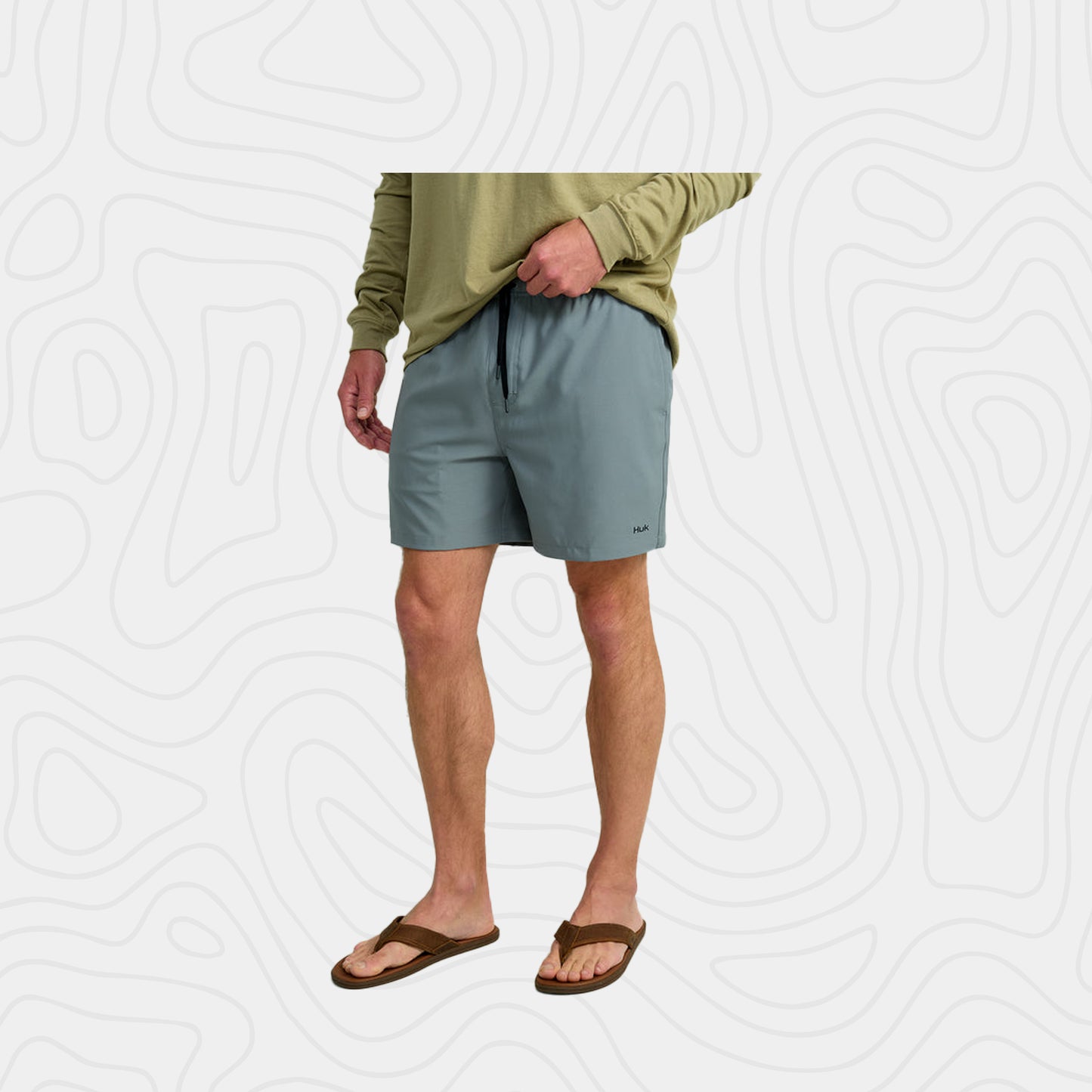 Huk Pursuit Volley Swim Short