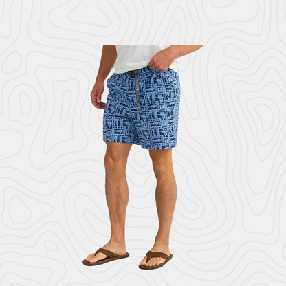 Huk Creekbed Printed Water Short