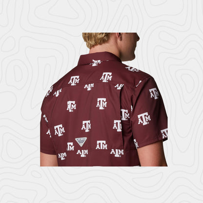 Columbia NCAA Mens Collegiate Super Slack Tide Shirt