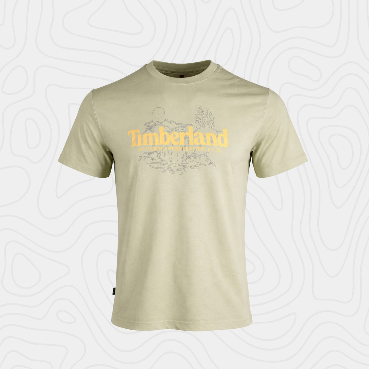 Timberland Hombre Nature Logo Verde Tee
