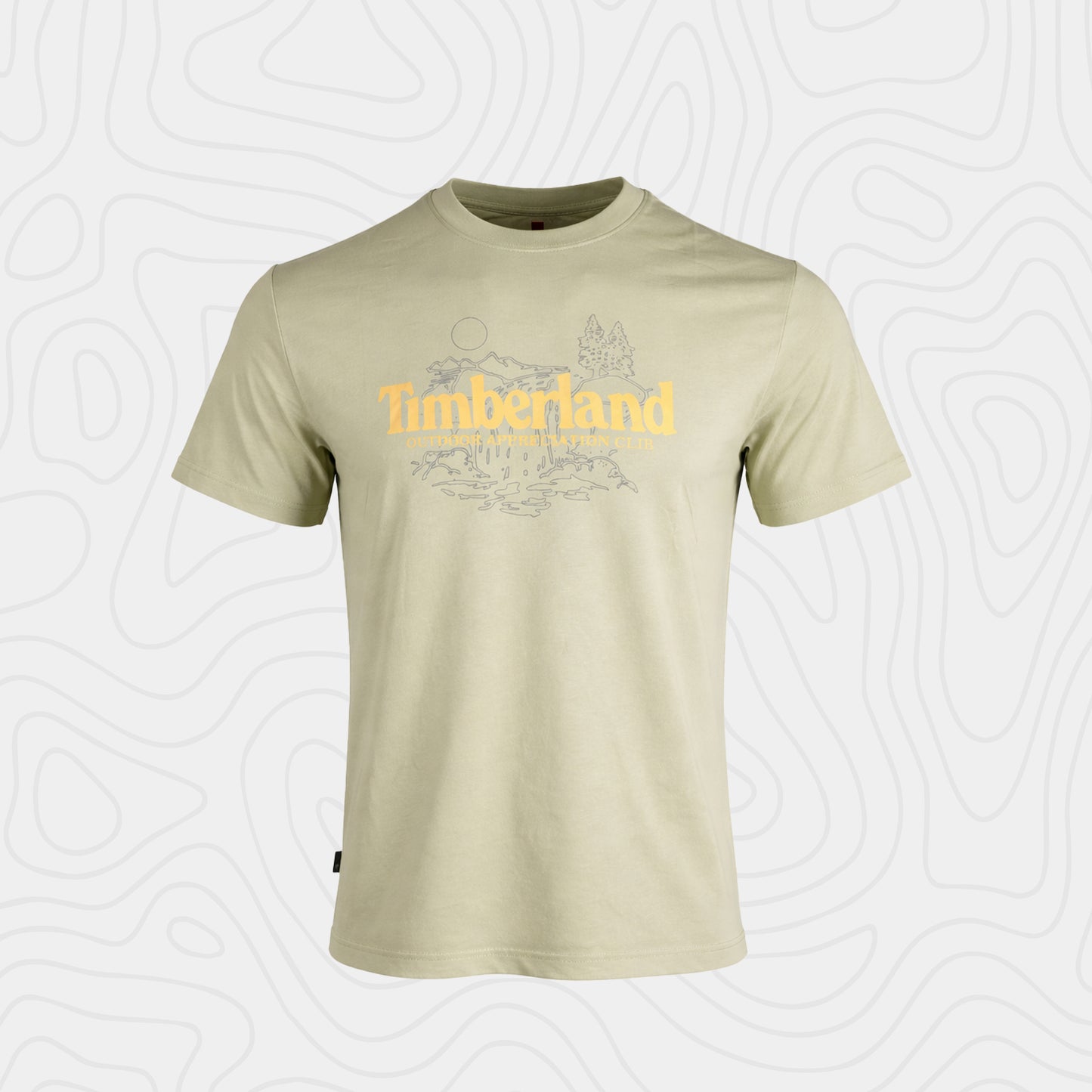 Timberland Hombre Nature Logo Verde Tee
