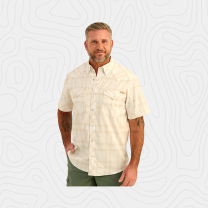Nomad Hollis Plaid Button Down Hunting Lifestyle Shirt