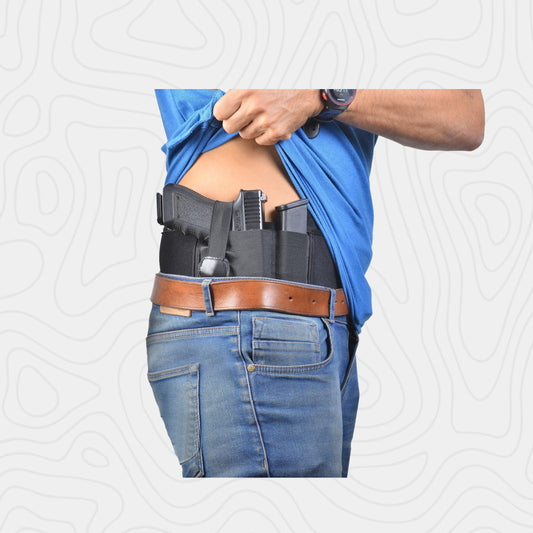 Wraith Belly Band Holster Concealed