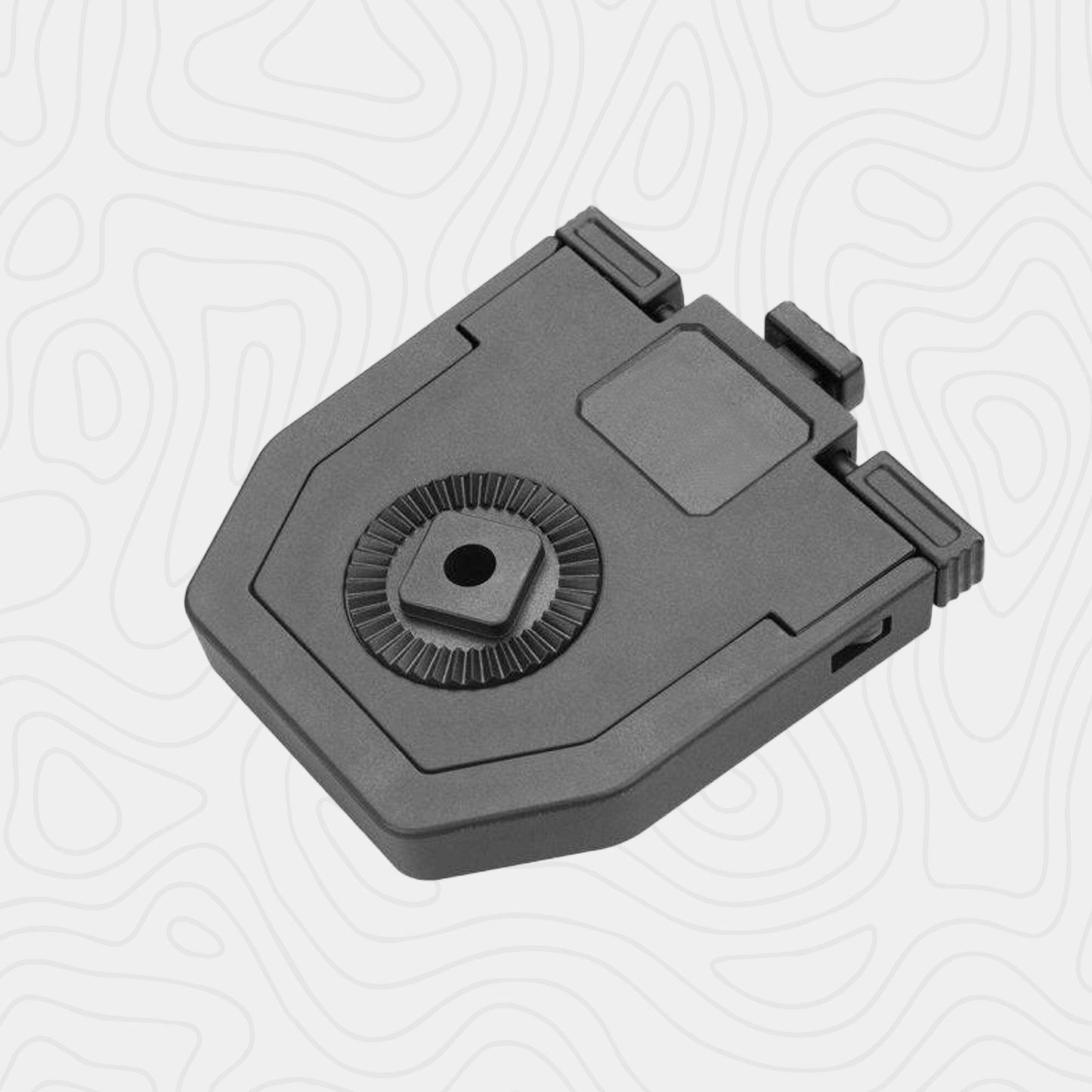 Bastion Snap to Click Quick Install Mount Rotating Duty Belt and Molle Adapter