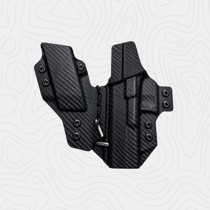 BlueTac Glock Carbon Fiber IWB With Mag Pouch