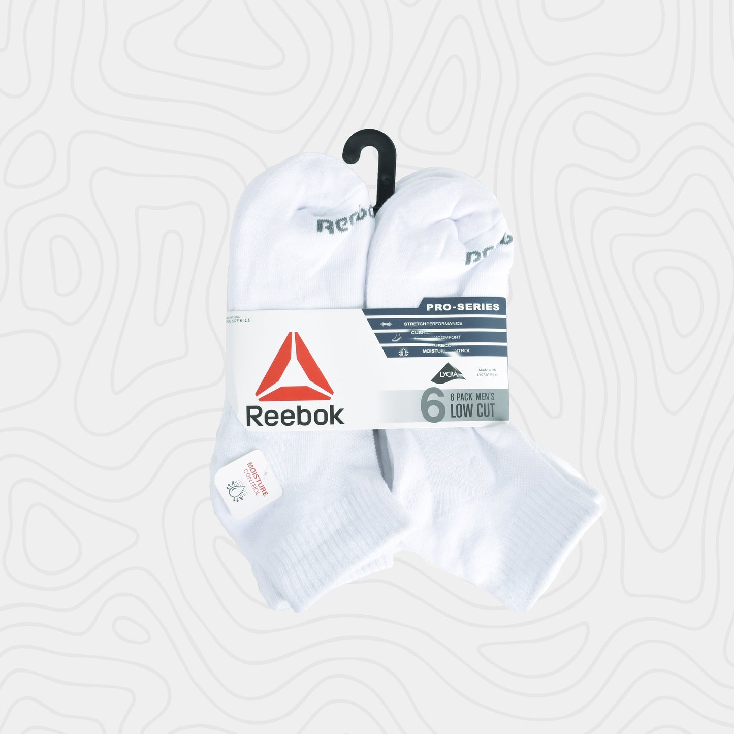 Reebok Pro-Series Anti-Odor Socks