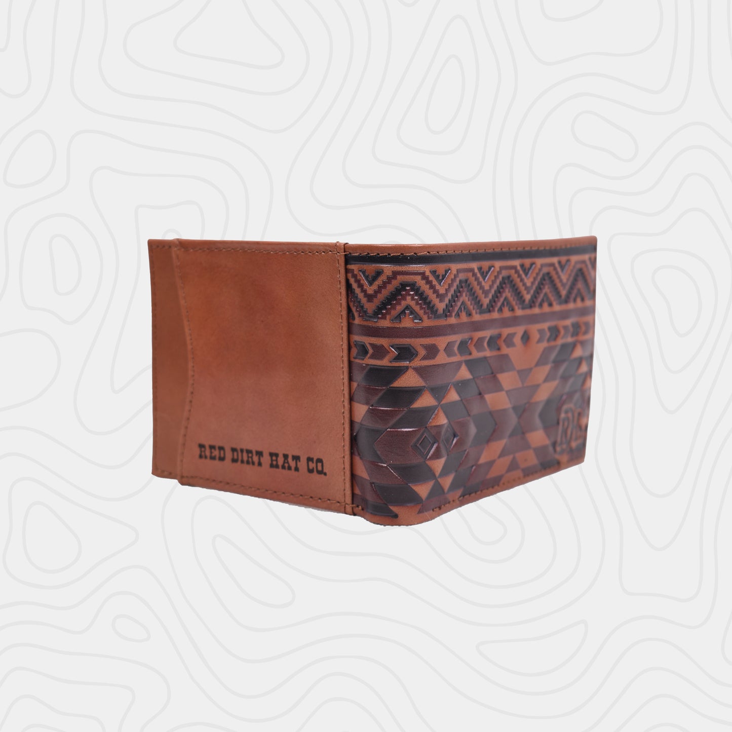 Red Dirt Hat Southern Bifold Wallet