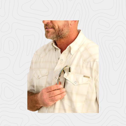 Nomad Hollis Plaid Button Down Hunting Lifestyle Shirt
