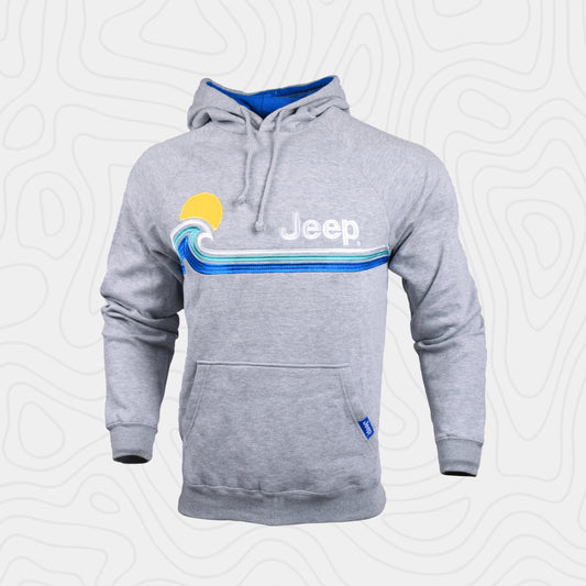 Jeep Ocean Wave Accent Hoodie