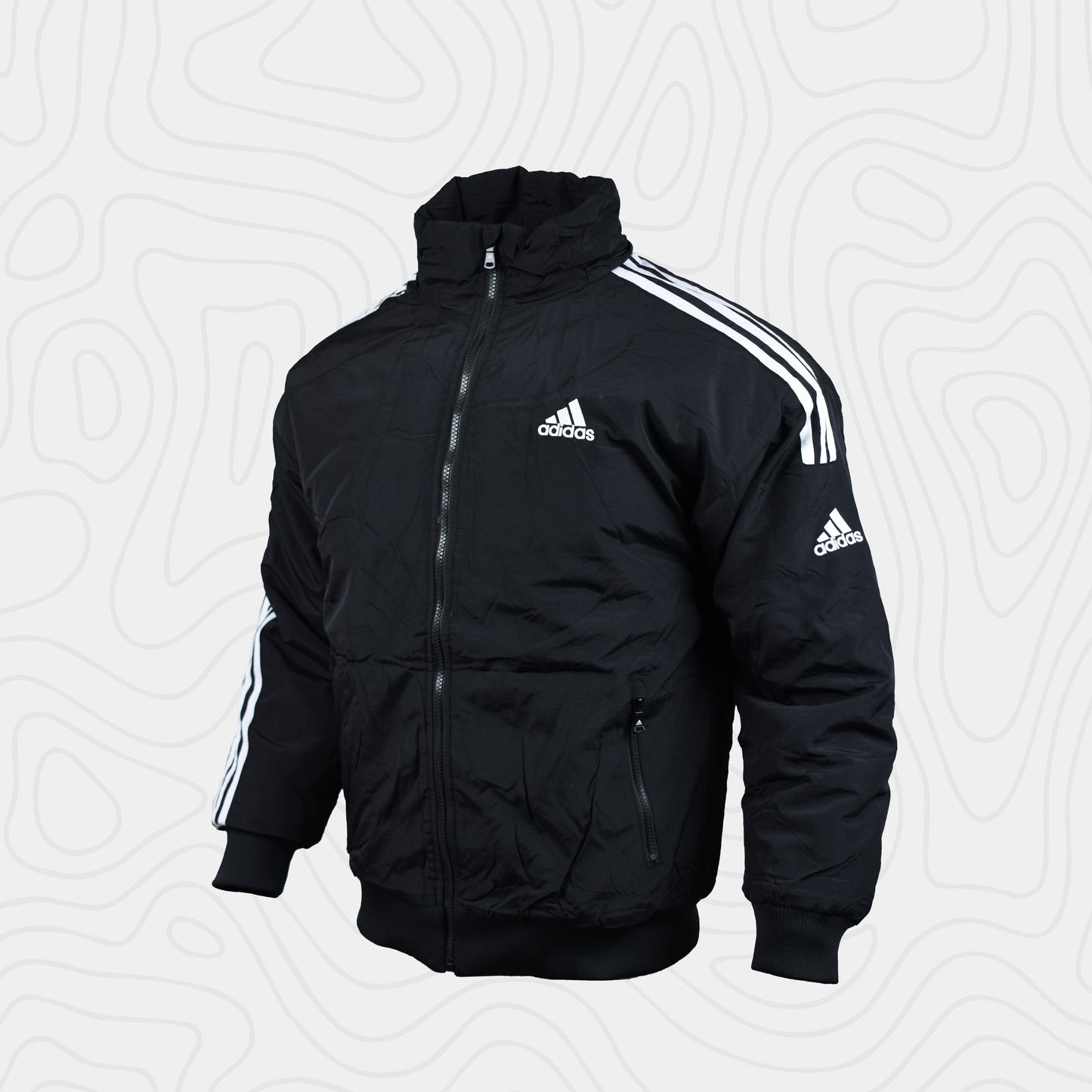 Adidas 3 Stripe Jacket