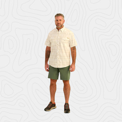 Nomad Hollis Plaid Button Down Hunting Lifestyle Shirt