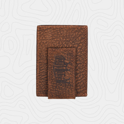 Red Dirt Hat Men's Hair on Hide Card Case
