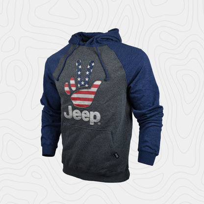 Jeep American Wave Hooded Sweatshirt