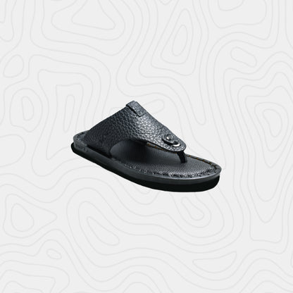 Clarks Open Toe Leather Slipper