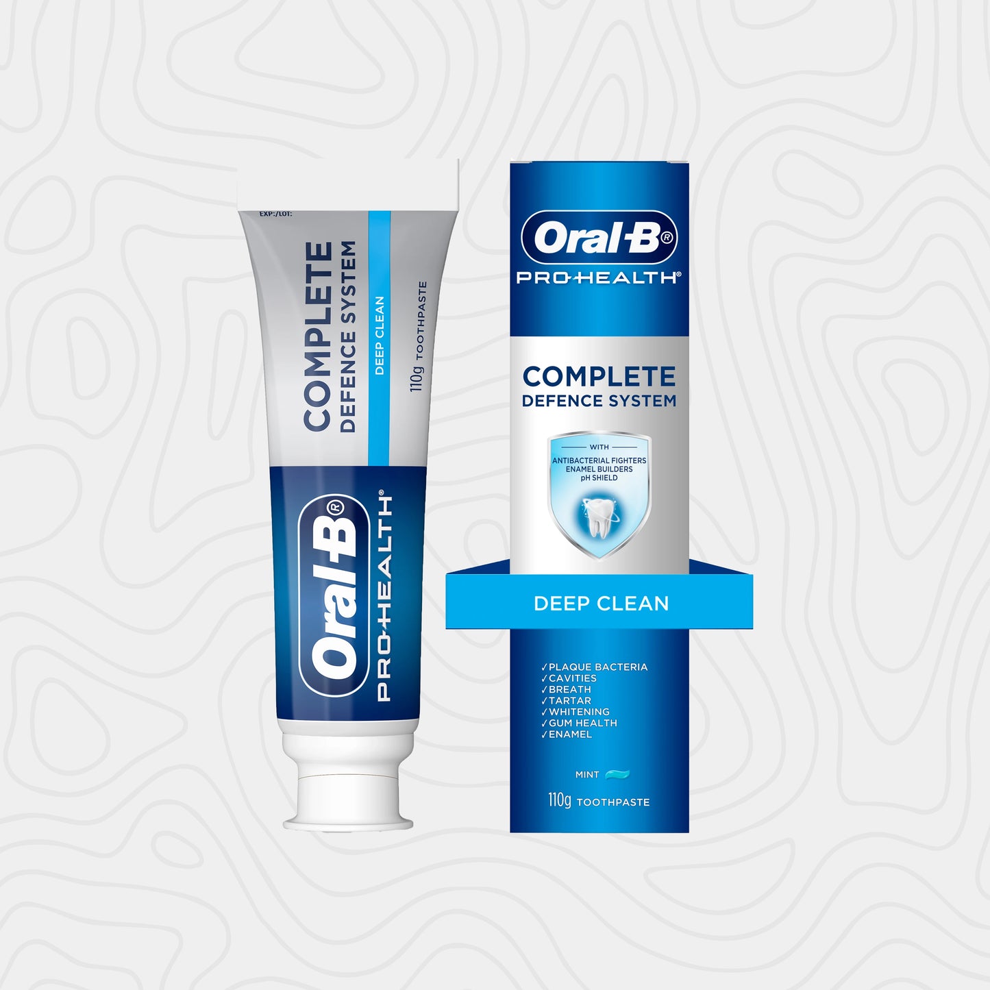 Oral-B Pro Health Complete Defence System Deep Clean Mint Toothpaste