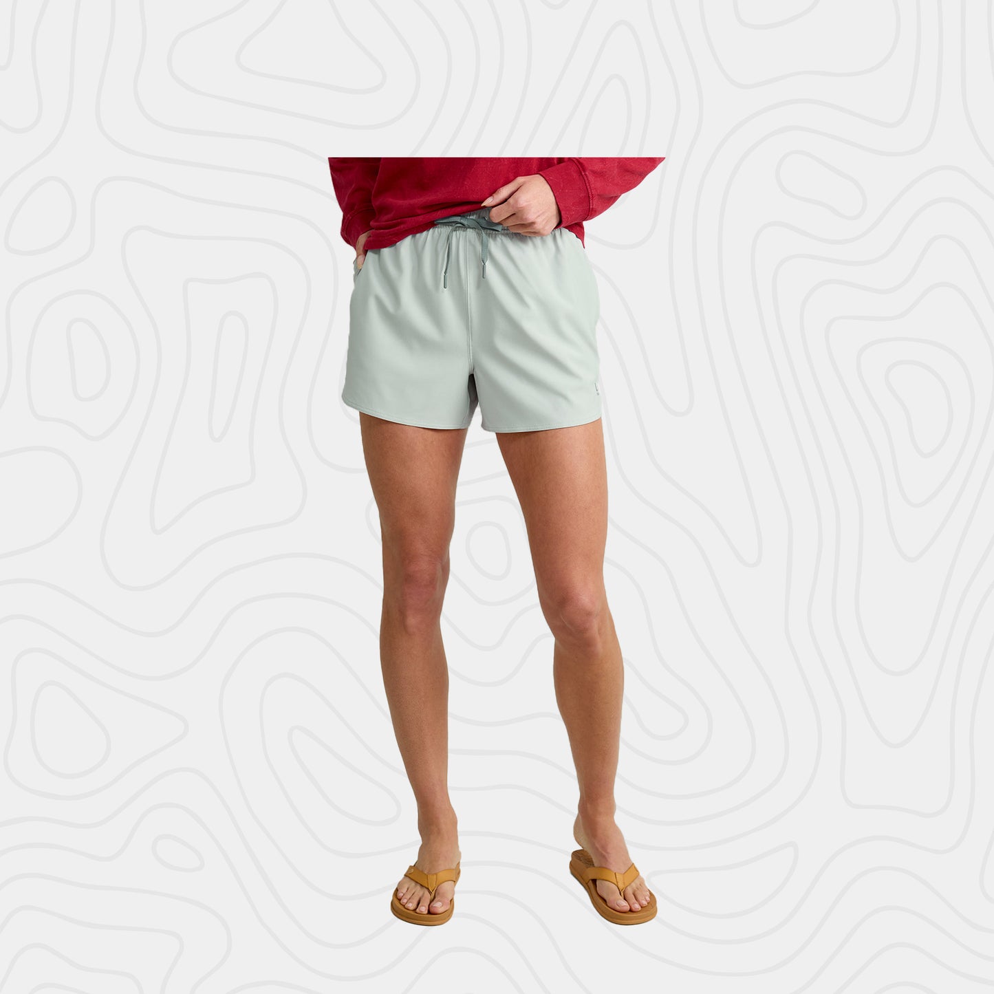 Huk Women Pursuit Volley Swim Short