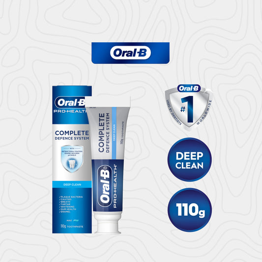 Oral-B Pro Health Complete Defence System Deep Clean Mint Toothpaste