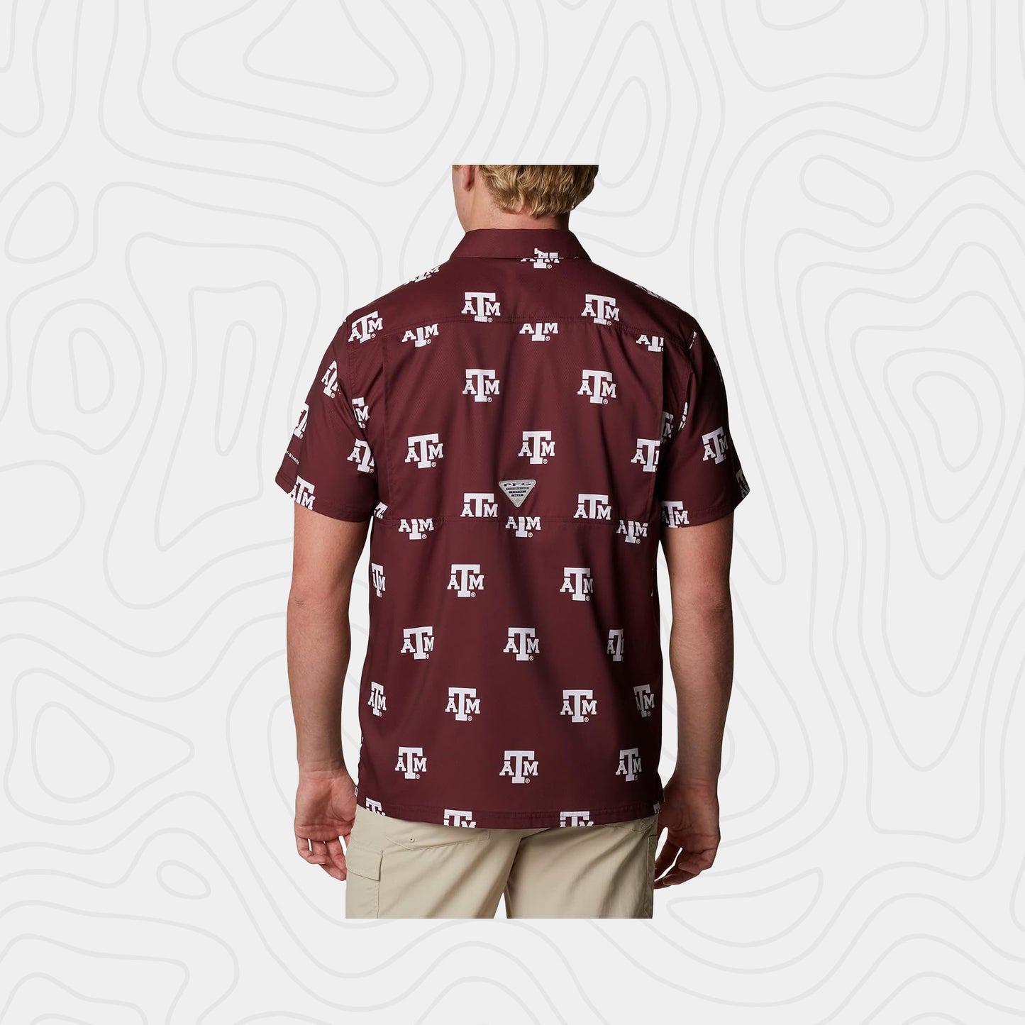 Columbia NCAA Mens Collegiate Super Slack Tide Shirt